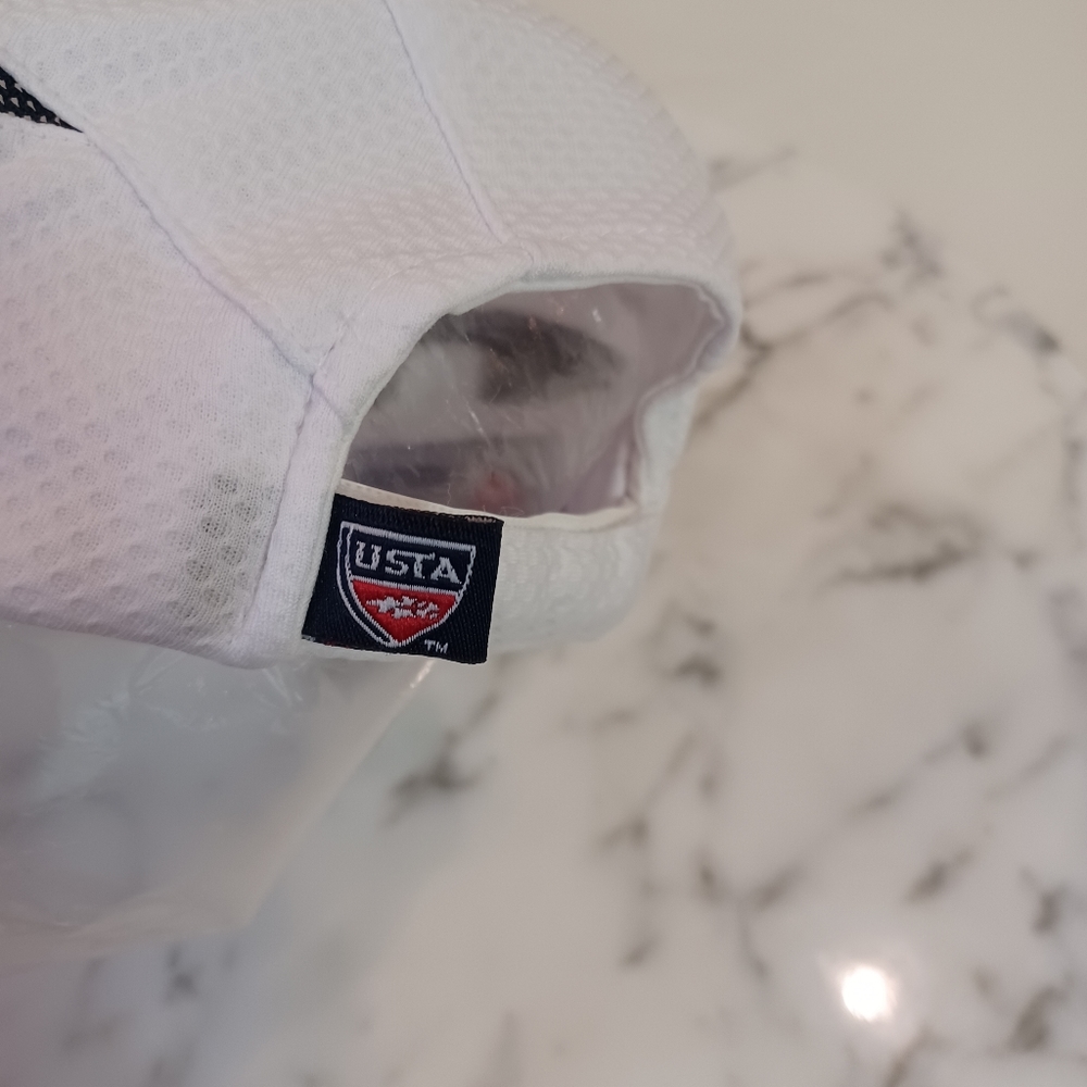 White Performance Baseball Cap - Picture 12 of 16